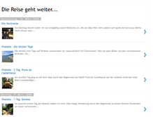 Tablet Screenshot of die-reise-geht-weiter.blogspot.com