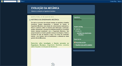 Desktop Screenshot of mecanevolucao.blogspot.com