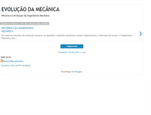 Tablet Screenshot of mecanevolucao.blogspot.com