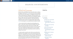 Desktop Screenshot of granite-counters.blogspot.com