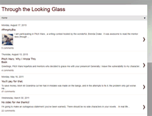 Tablet Screenshot of melissa-throughthelookingglass.blogspot.com