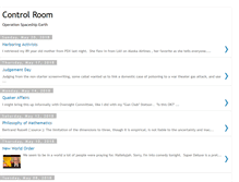 Tablet Screenshot of controlroom.blogspot.com