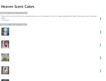 Tablet Screenshot of heavenscentcakes.blogspot.com