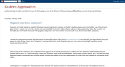 Desktop Screenshot of easternapproaches.blogspot.com