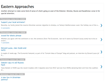 Tablet Screenshot of easternapproaches.blogspot.com