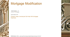 Desktop Screenshot of mortgagemodificationsinfo.blogspot.com
