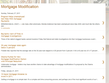 Tablet Screenshot of mortgagemodificationsinfo.blogspot.com