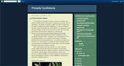 Desktop Screenshot of primarilycymbidiums.blogspot.com