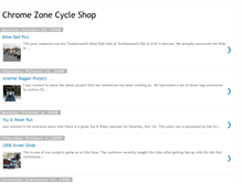 Tablet Screenshot of chromezonecycle.blogspot.com