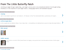 Tablet Screenshot of alittlebutterflykiss.blogspot.com