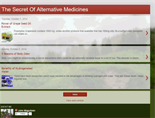 Tablet Screenshot of basicandnaturalmedicine.blogspot.com