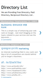 Mobile Screenshot of pbsdirectoryblog.blogspot.com