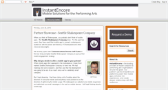 Desktop Screenshot of instantencore.blogspot.com