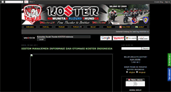 Desktop Screenshot of koster-indonesia.blogspot.com