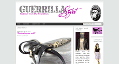 Desktop Screenshot of guerrillastylist.blogspot.com