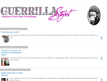 Tablet Screenshot of guerrillastylist.blogspot.com
