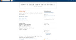 Desktop Screenshot of drumcharts.blogspot.com