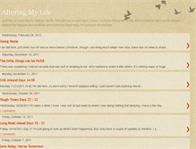 Tablet Screenshot of altering-my-life.blogspot.com