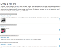 Tablet Screenshot of mylsfit.blogspot.com