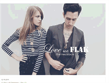 Tablet Screenshot of loveandflak.blogspot.com