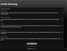 Tablet Screenshot of ceritagersang.blogspot.com