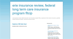 Desktop Screenshot of insurancereviewerie.blogspot.com