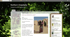 Desktop Screenshot of mynorthernhospitality.blogspot.com