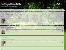 Tablet Screenshot of mynorthernhospitality.blogspot.com
