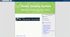 Desktop Screenshot of directincomesystem.blogspot.com