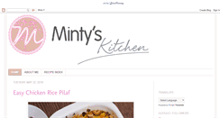 Desktop Screenshot of mintyskitchen.blogspot.com