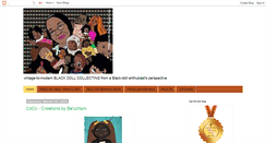 Desktop Screenshot of blackdollcollecting.blogspot.com
