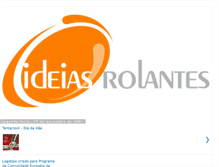 Tablet Screenshot of ideiasrolantes.blogspot.com