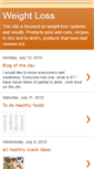 Mobile Screenshot of loseweightresources.blogspot.com