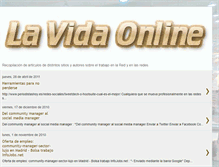 Tablet Screenshot of lavidaonline-efm.blogspot.com