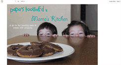 Desktop Screenshot of papastoolshedmamaskitchen.blogspot.com