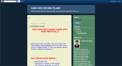 Desktop Screenshot of pesugihanislami.blogspot.com