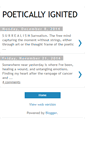 Mobile Screenshot of poeticallyignited.blogspot.com