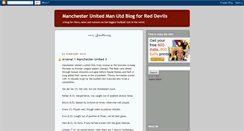 Desktop Screenshot of manutdmanutd.blogspot.com