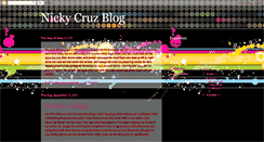 Desktop Screenshot of nickycruz123.blogspot.com