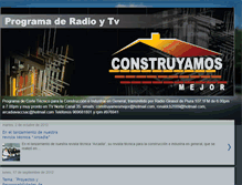 Tablet Screenshot of construyamosmejor.blogspot.com
