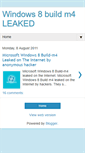 Mobile Screenshot of leakedwindows8.blogspot.com
