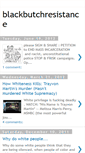 Mobile Screenshot of blackbutchresistance.blogspot.com