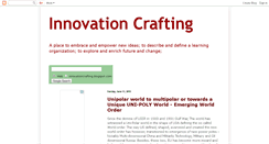 Desktop Screenshot of innovationcrafting.blogspot.com