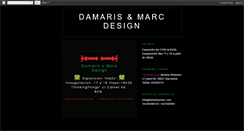 Desktop Screenshot of damarismarcdesign.blogspot.com