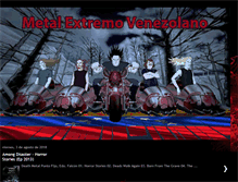 Tablet Screenshot of metalextremovenezolano.blogspot.com