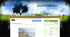 Desktop Screenshot of geoenviron.blogspot.com