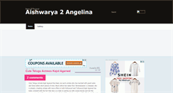 Desktop Screenshot of aishwarya2angelina.blogspot.com