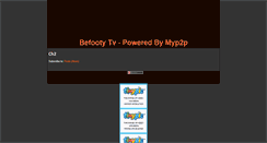 Desktop Screenshot of befootytv3.blogspot.com