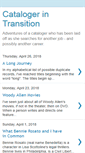 Mobile Screenshot of catalogerintransition.blogspot.com