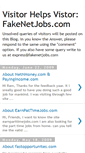 Mobile Screenshot of fakenetjobs.blogspot.com